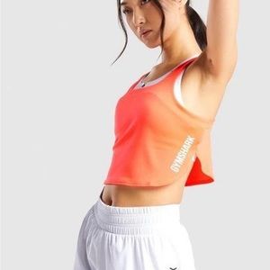 Gymshark Pulse Tank Top Cropped size Small